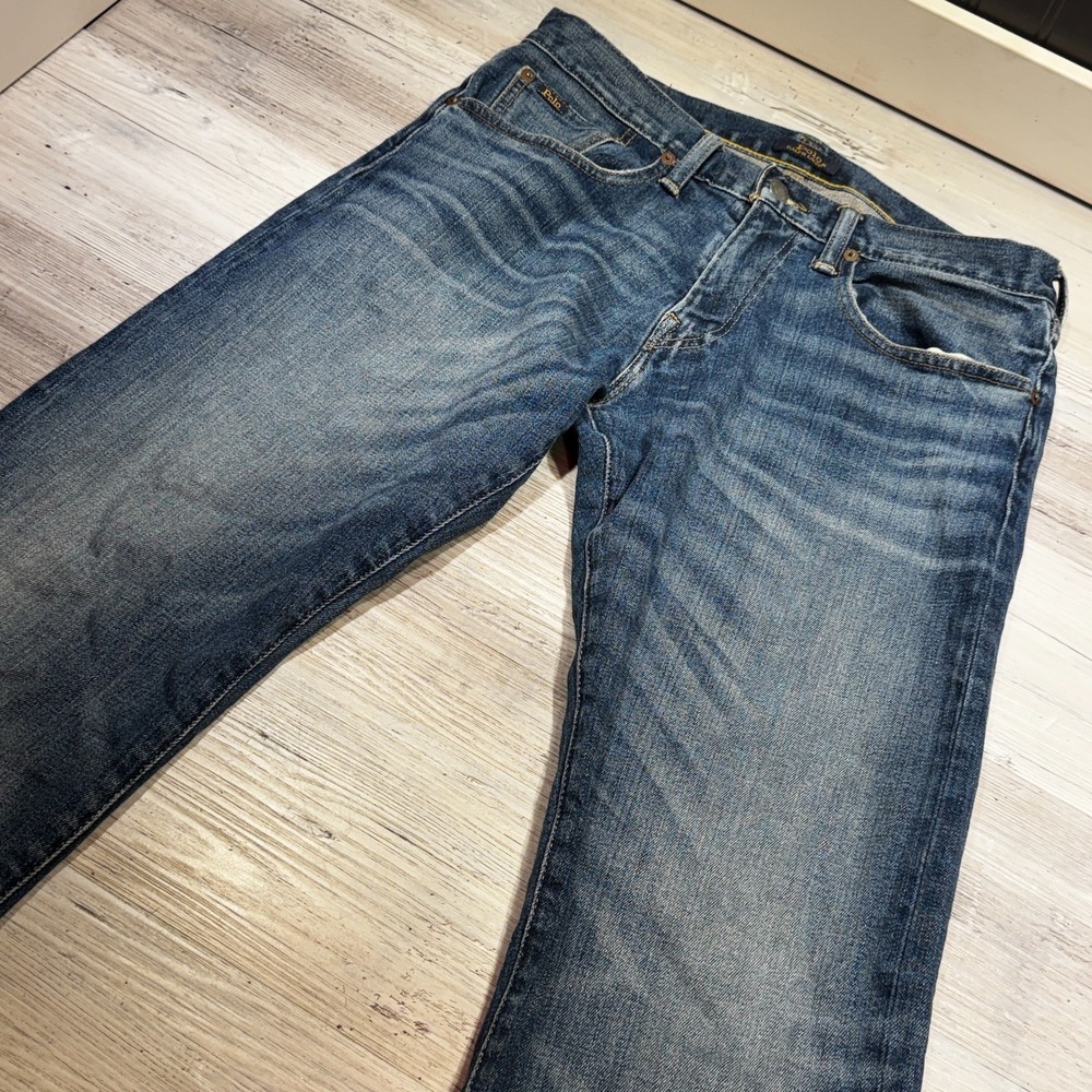 Polo Ralph Lauren Jeans Men's Sz 30X30 The Classic Fit Blue Stretch Nice Fade